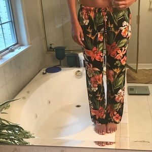 Floral pants